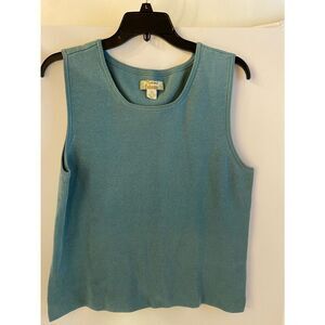 Nwot Tommy Bahama silk green sweater tank Xl
